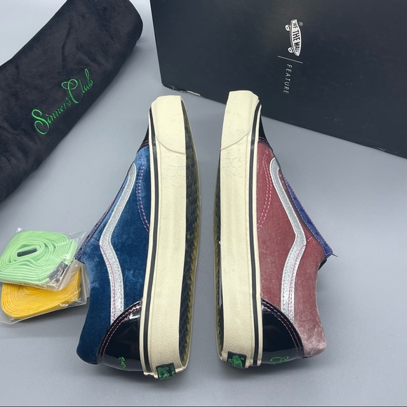 RARE Vans Vault Old Skool LX x Feature ‘Sinners Club - Part 2 Size M7.5 = W9 NEW - Picture 8 of 13